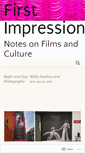 Mobile Screenshot of notesonfilm1.com